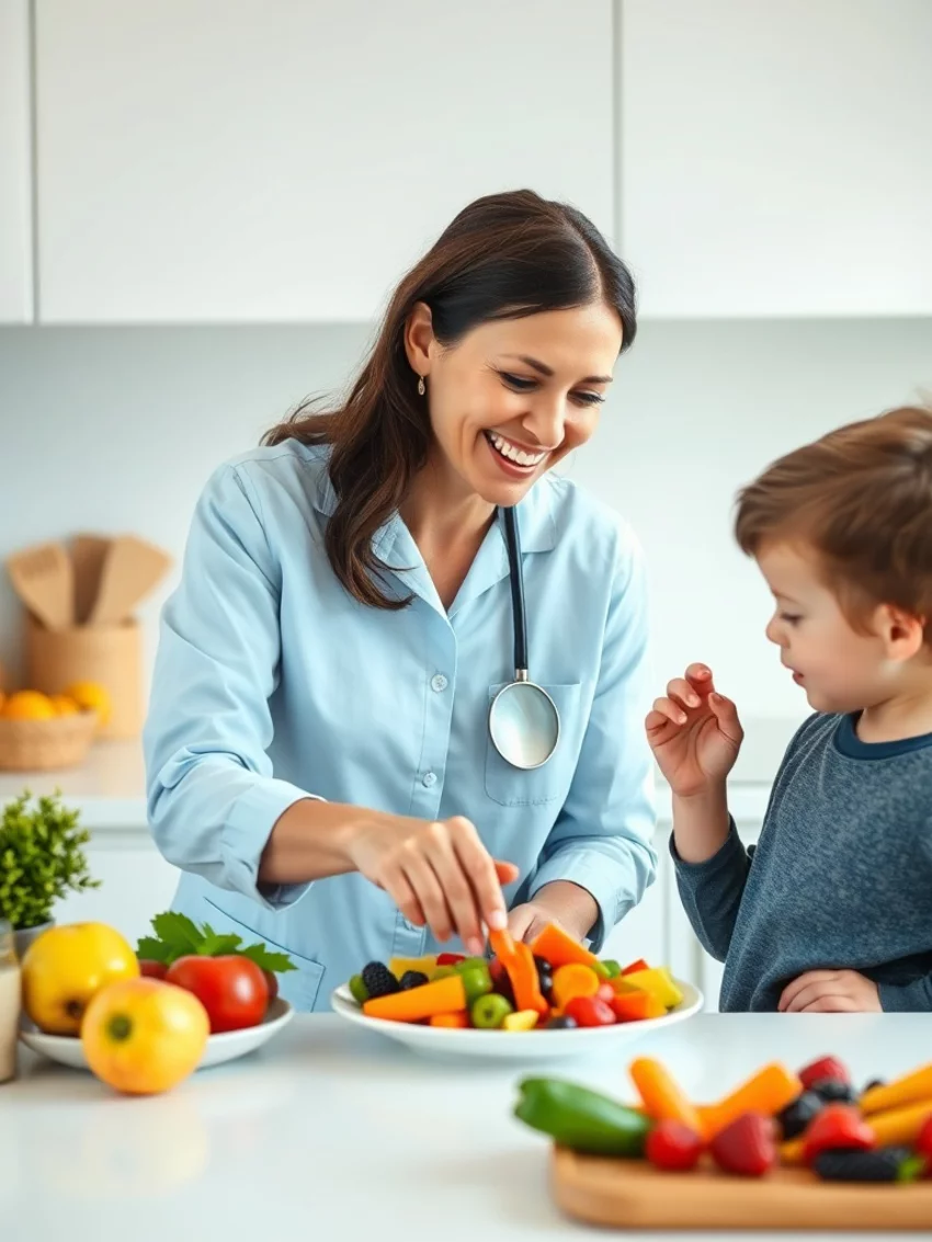Alimentation équilibrée pour les enfants